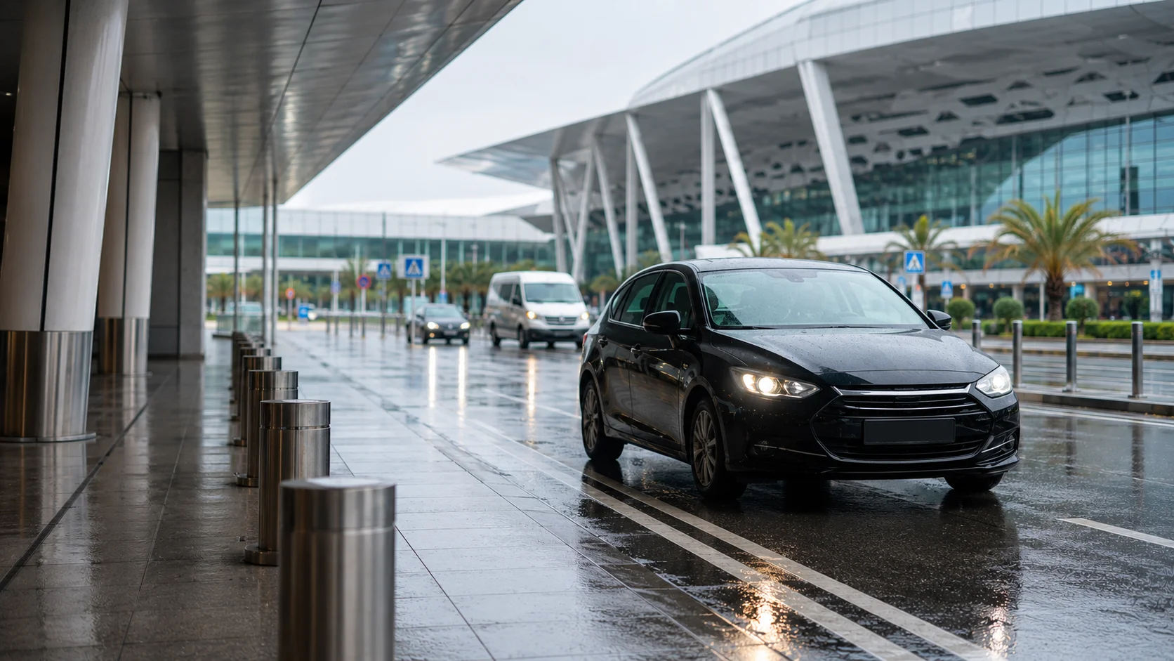 Casablanca Airport transfer flight delayed