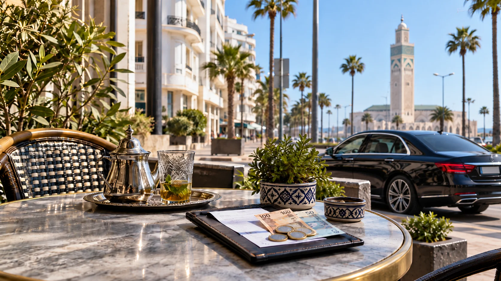 tipping Chauffeur privé Casablanca